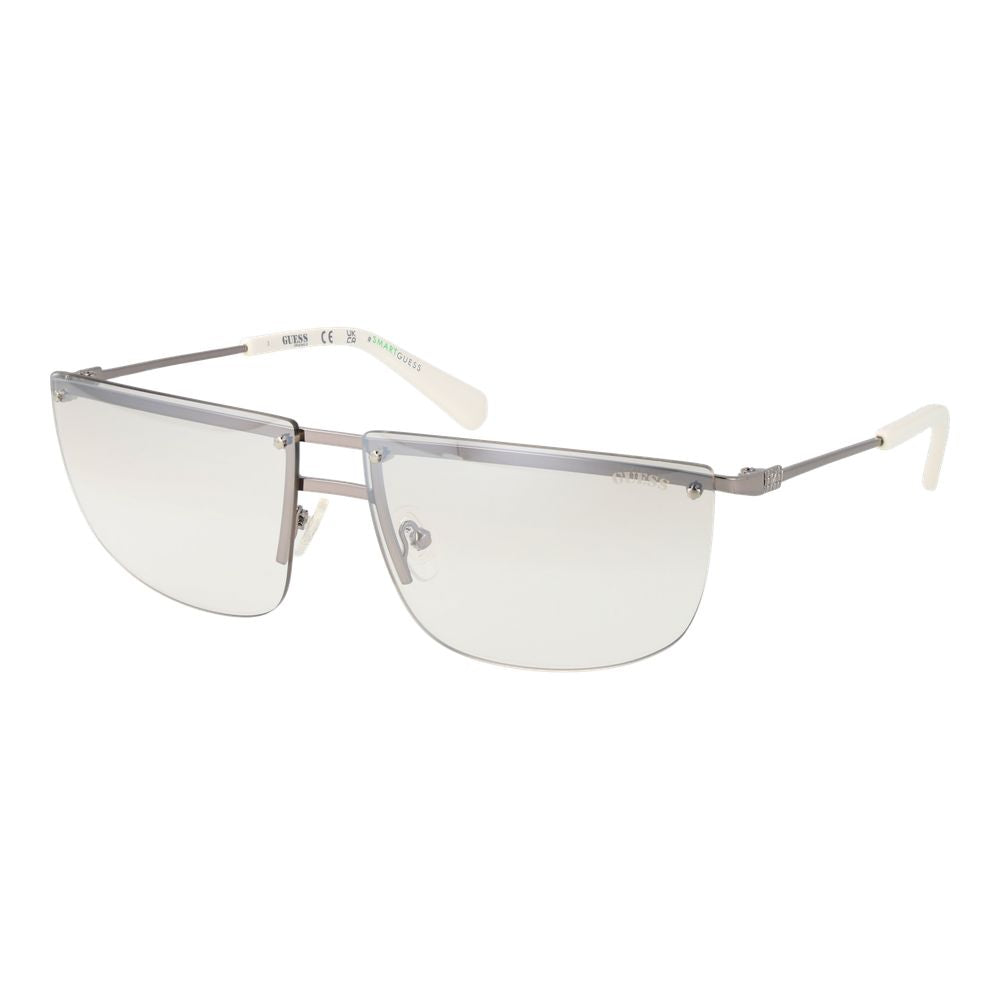 Guess Silberne Metall-Sonnenbrille